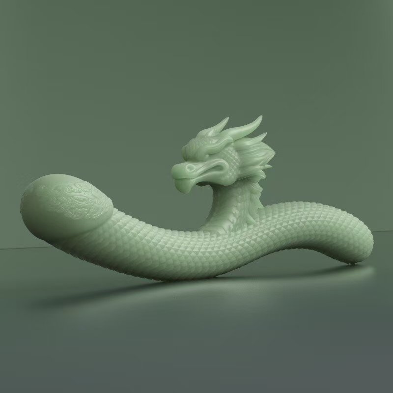 Dracarys – Mythic Dual-Ended Silicone Sculpture with Targeted Sensory Crest